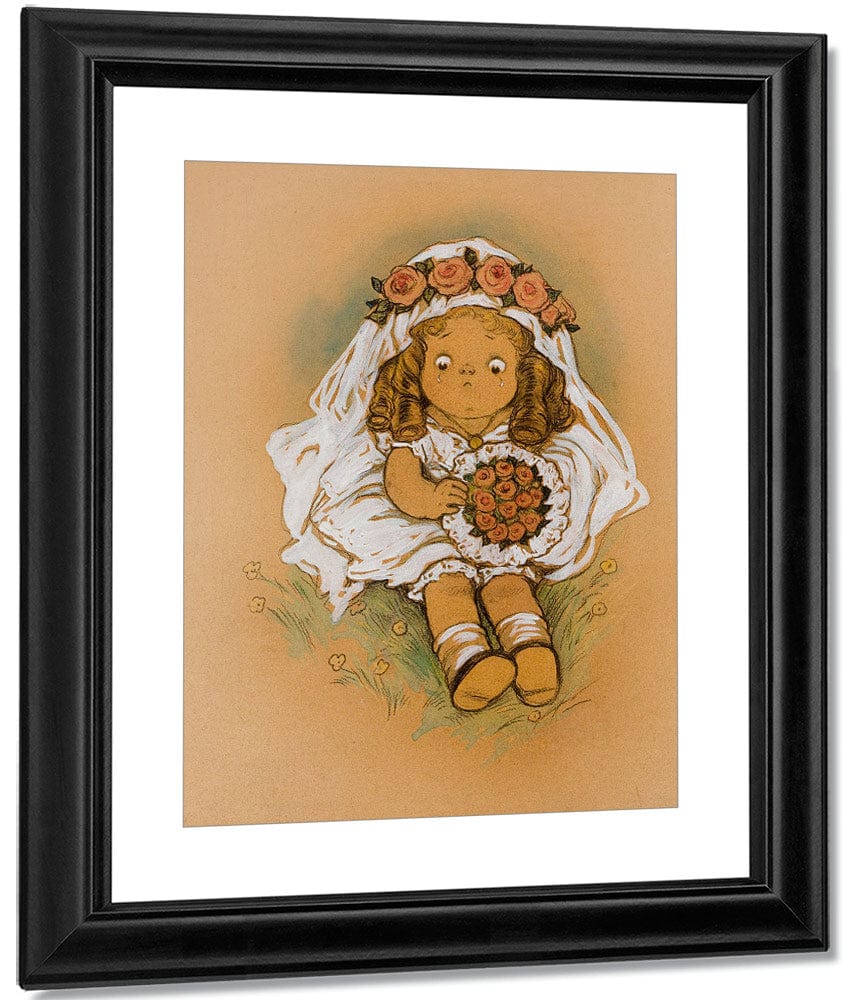 Young Girl In White Dress By Grace G Drayton - Image 3