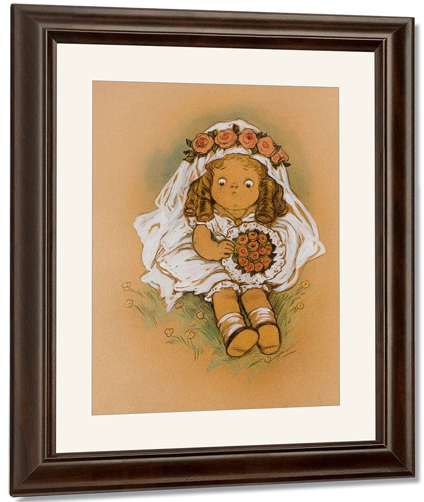 Young Girl In White Dress By Grace G Drayton - Image 4