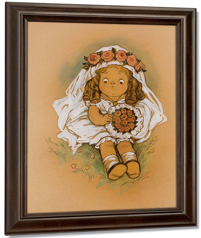Young Girl In White Dress By Grace G Drayton - Image 5
