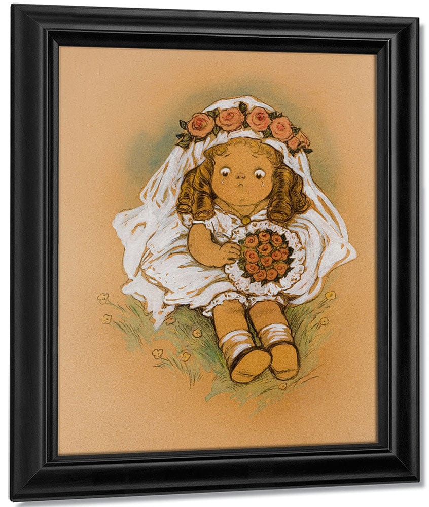 Young Girl In White Dress By Grace G Drayton - Image 7
