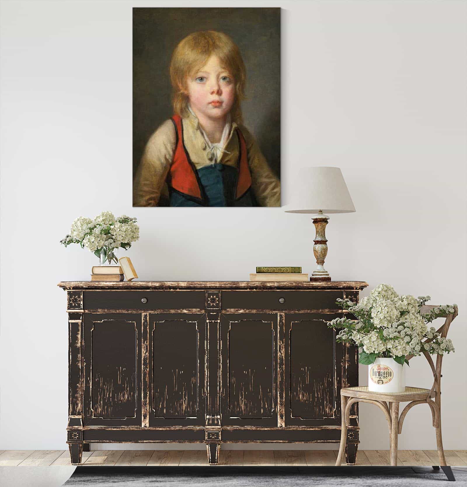 Young Peasant Boy by Jean Baptiste Greuze - Image 4