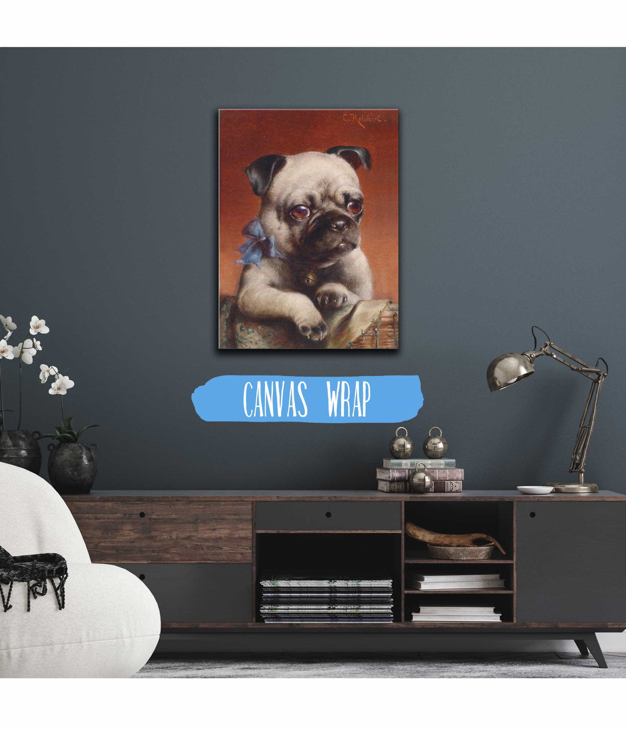 Young Pug by Carl Reichert - Image 3