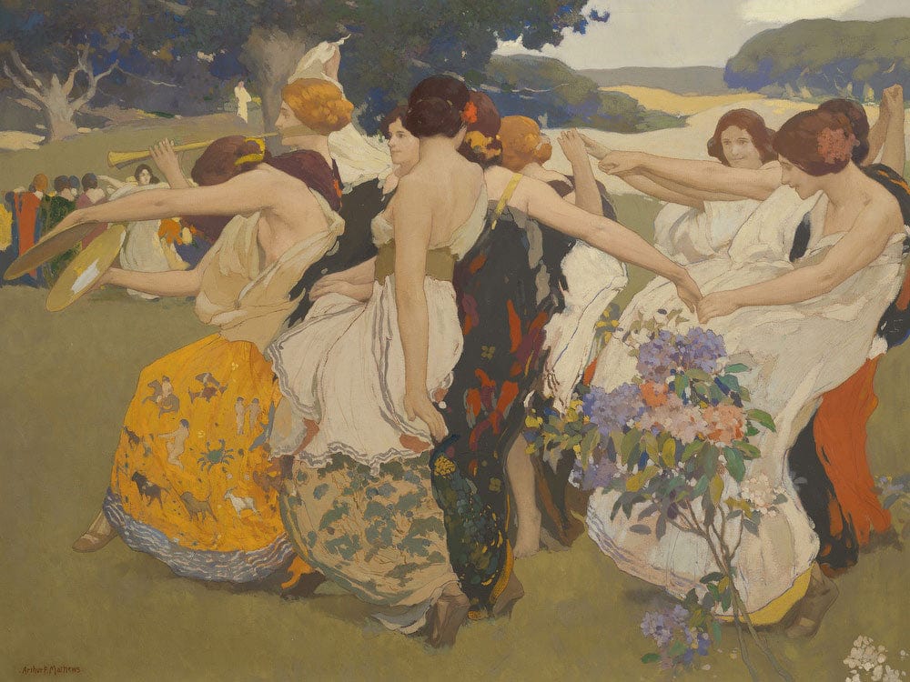Youth By Arthur Frank Mathews - Image 7