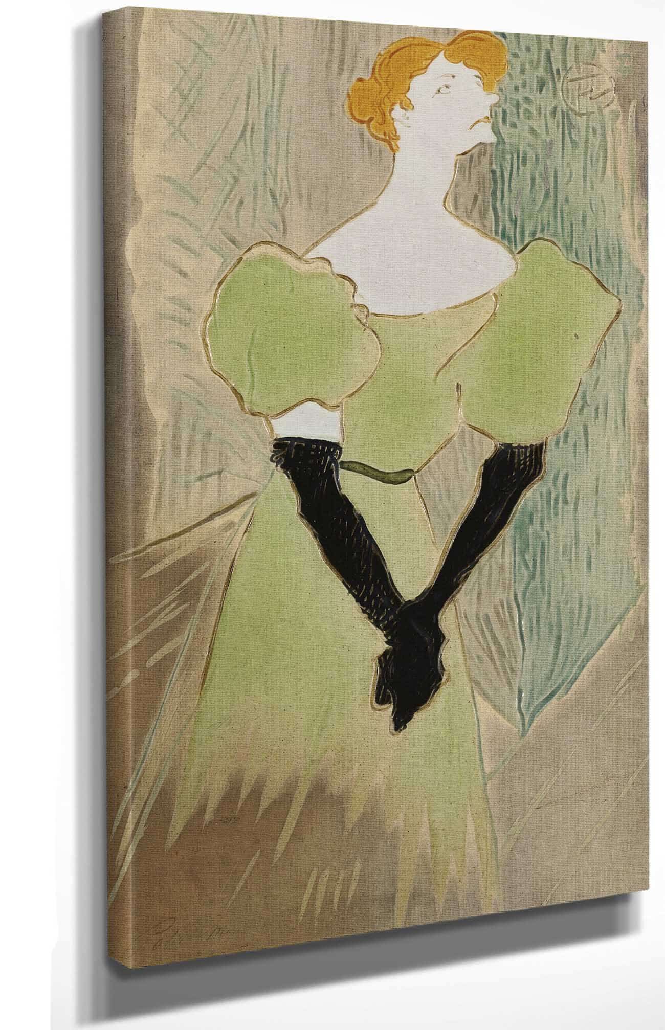 Yvette Guilbert by Henri De Toulouse Lautrec - Image 4