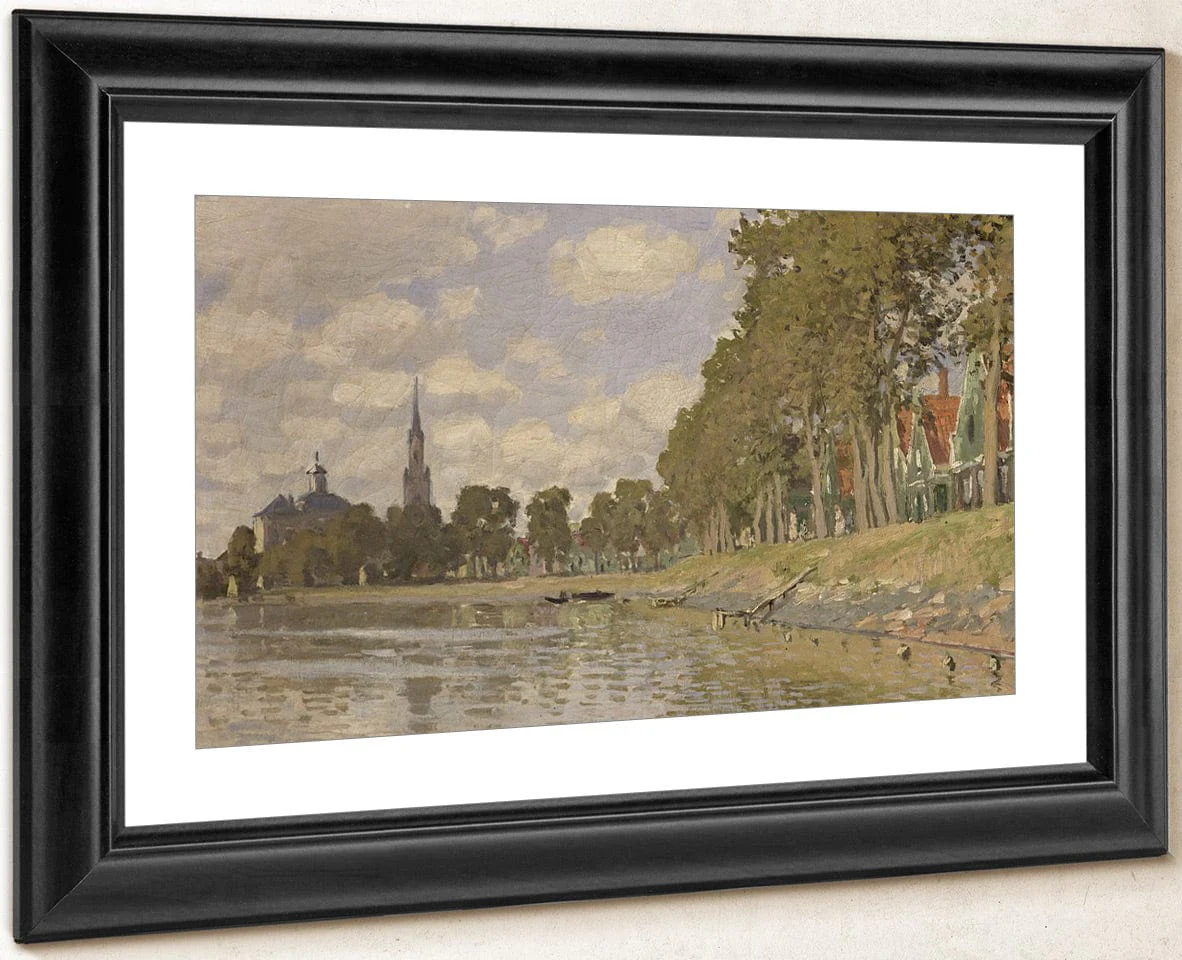 Zaandam (Holland) By Claude Monet - Image 2