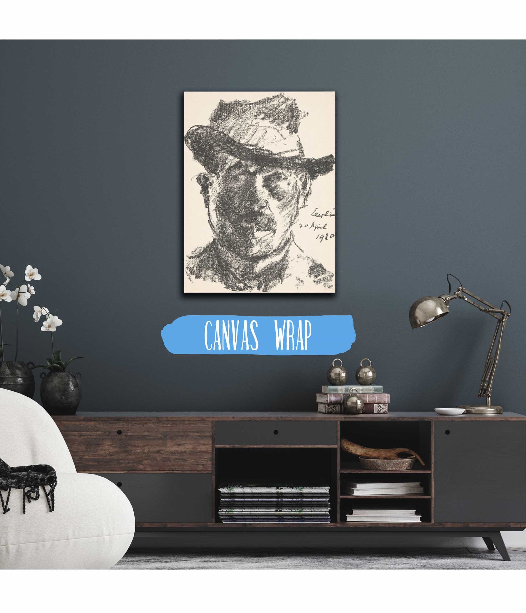 Zelfportret Lovis Corinth by Lovis Corinth - Image 3