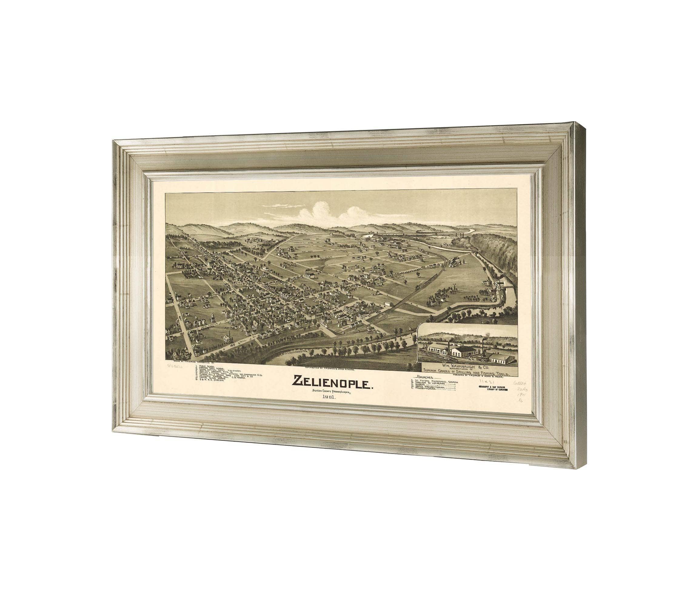 Zelienople Butler County Pennsylvania 1901  State Of Pennsylvania - Image 2