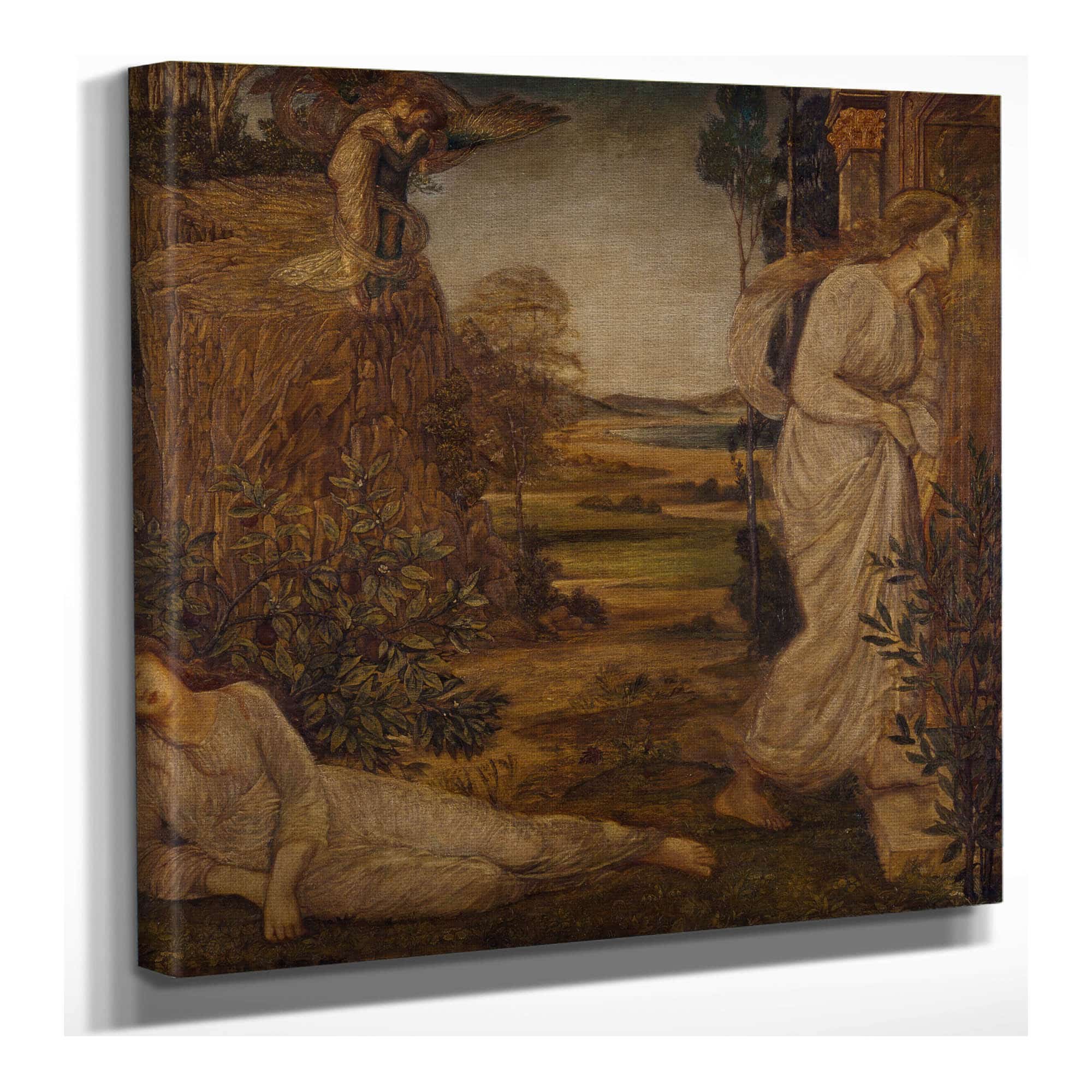 Zephyrus Bearing Psyche To The Mountain by Sir Edward Coley Burne Jones - Image 6