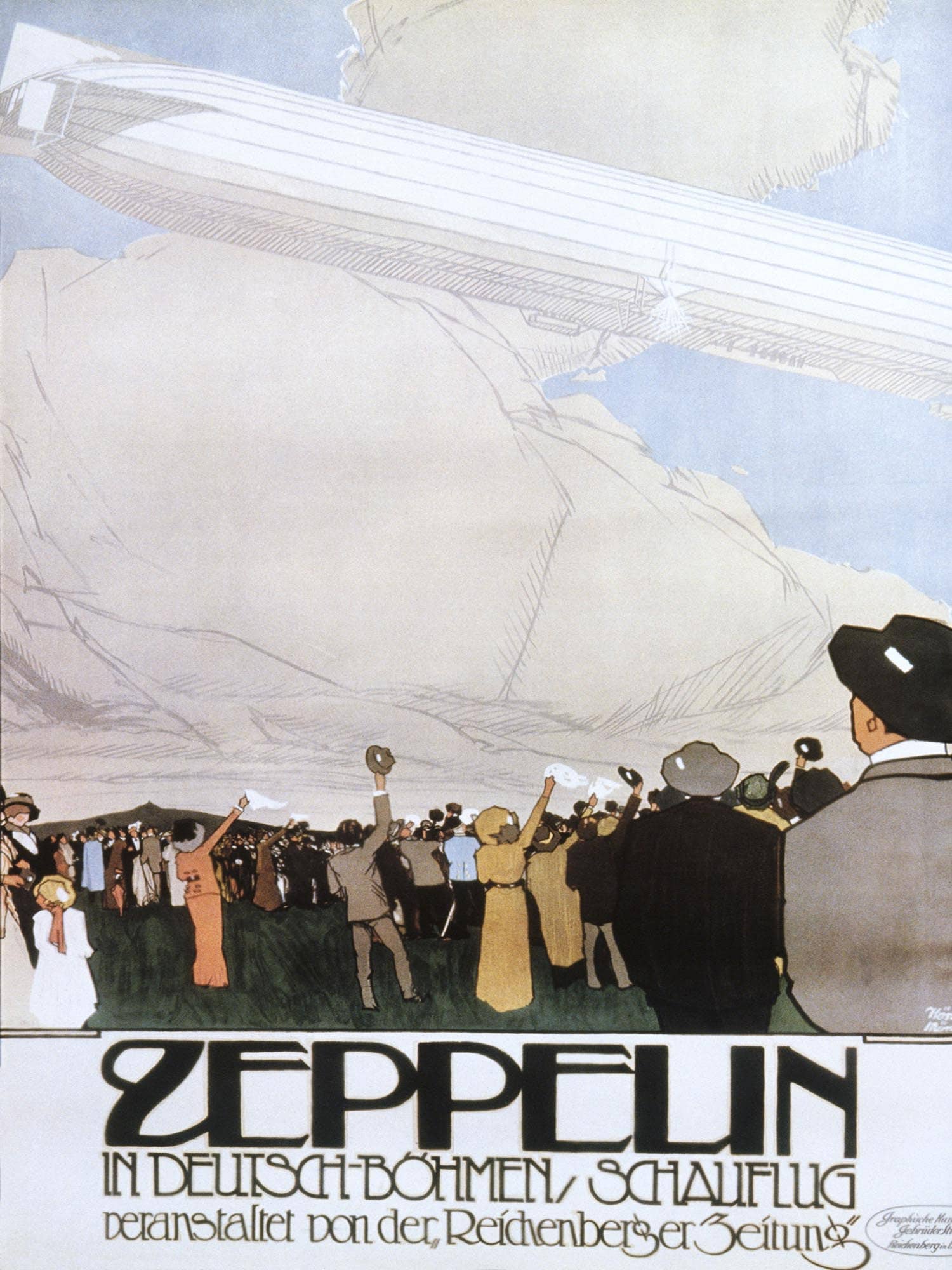 Zeppelin in Deutsch Bohmen Schauflug - Image 6