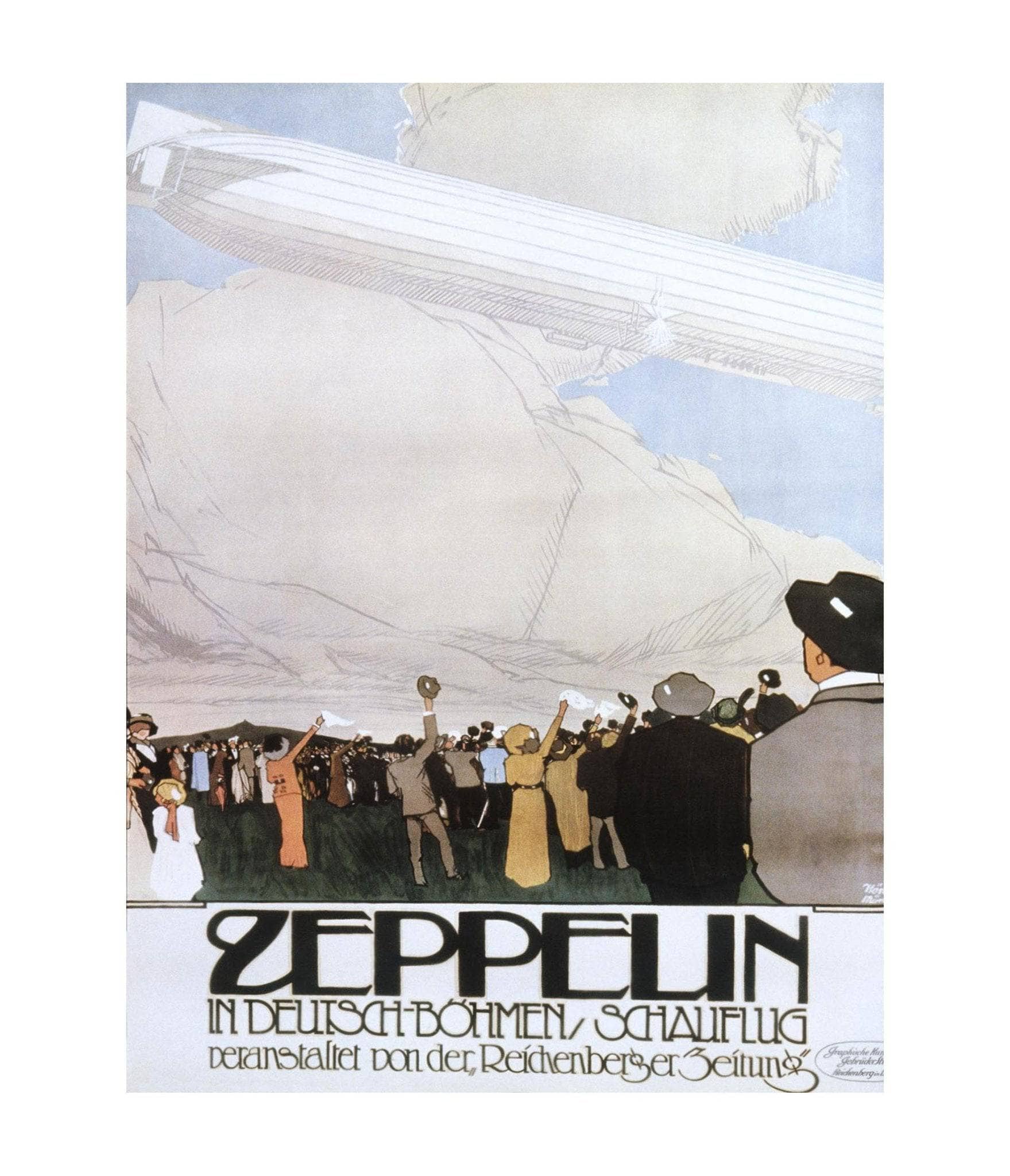 Zeppelin in Deutsch Bohmen Schauflug - Image 7