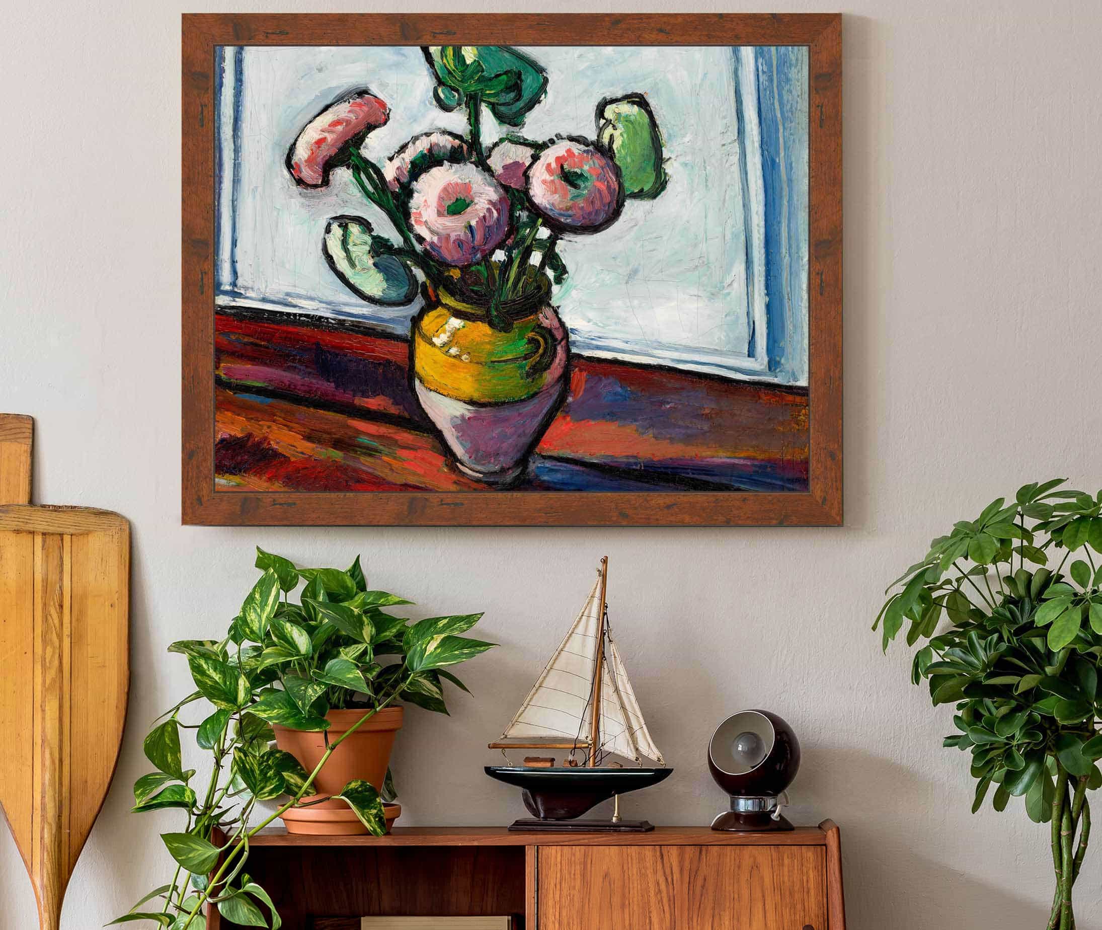 Zinnias by Henry Lyman Sayen - Image 3