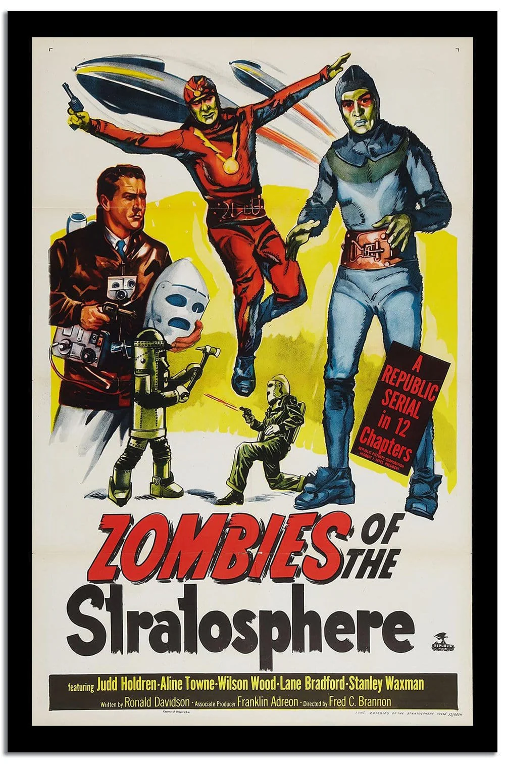 Zombies Vintage Poster - Image 2