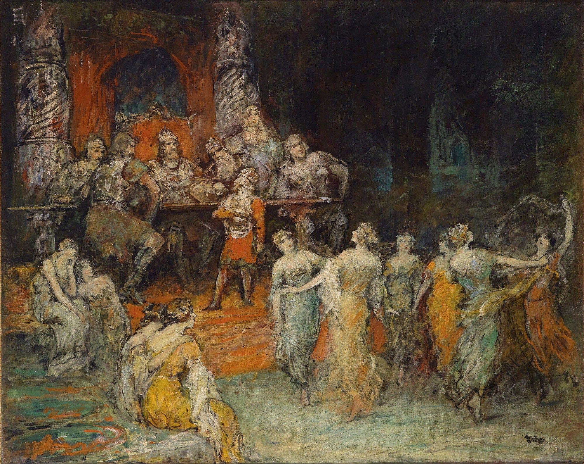 Zwergenkonig Laurin Am Hof Des Dietrich Von Bern by Ferdinand Leeke - Image 2