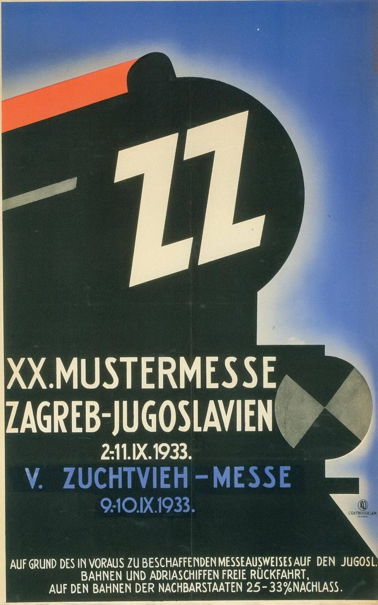 Zz Xx Mustermesse Zagreb Jugoslavien V Zuchtvieh Messe - Image 2
